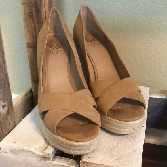 Vince Camuto Shoes - Vince Camuto Natural Wedges